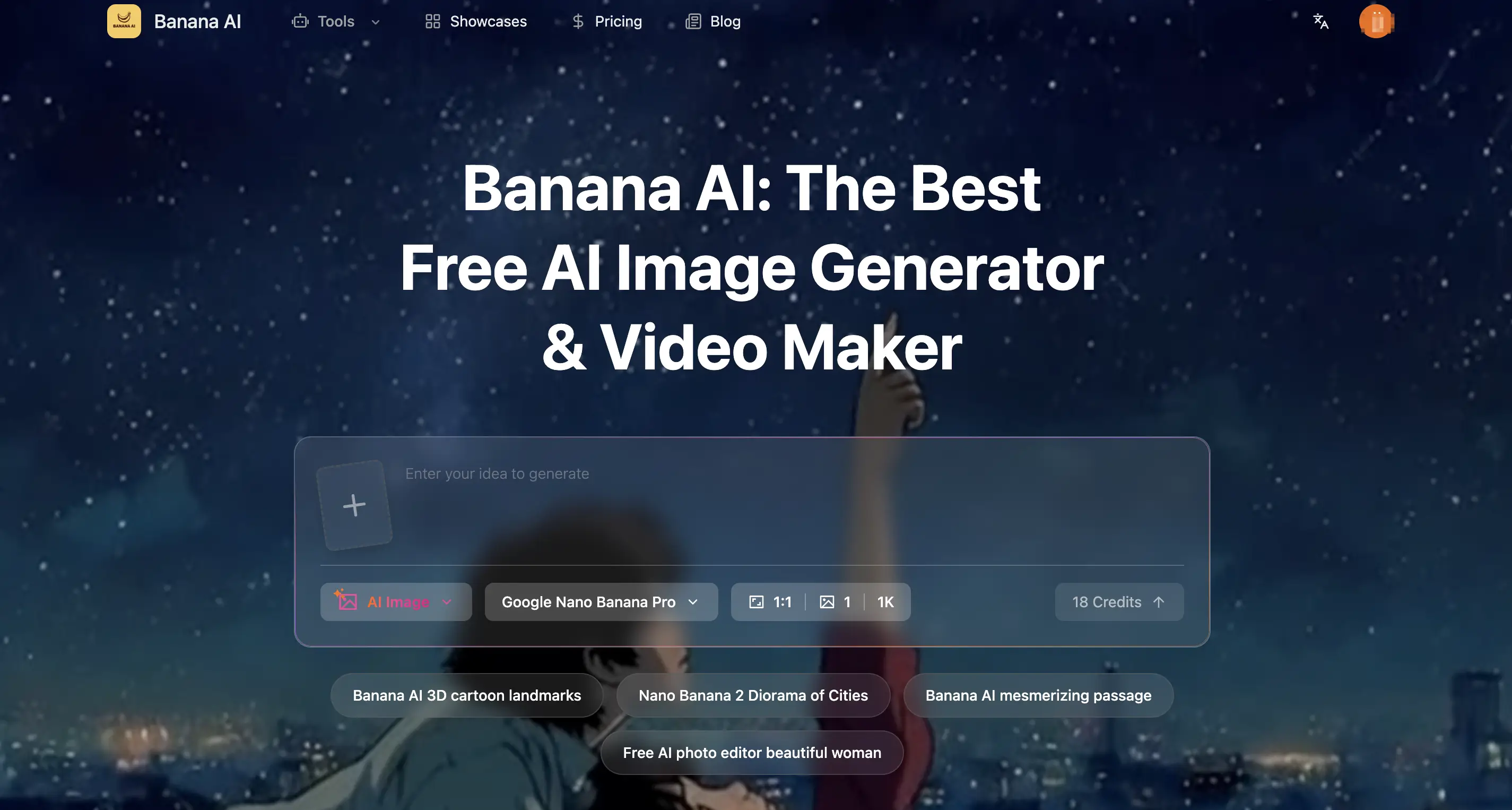 Banana AI cover showcasing modern AI image and video generation